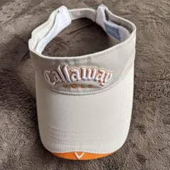 Callaway ゴルフ バイザー ベージュ