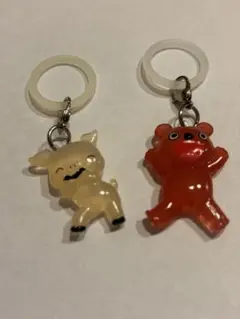 ノンタンめじるしアクセサリー☆ぶたさん・くまさんセット