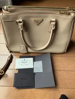 PRADA サフィアーノレザー ハンドバッグ ショルダーバッグ 2way