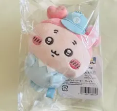 ちいかわ 配達員さんなマスコット 古本屋 ぬいぐるみ　カニちゃん