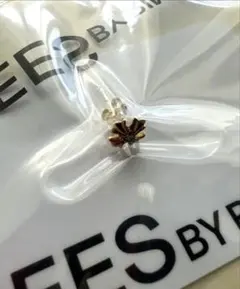 クロムハーツ 22K ER STUD No2 CH PLUS DMND ピアス①