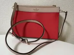 kate spade ショルダーバッグ レッド/ベージュ