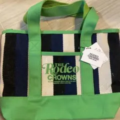 RODEO CROWNS ストライプトートバッグ