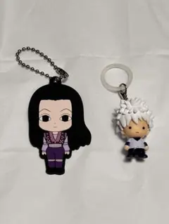 キルア めじるしアクセサリー イルミ ラバーキーホルダー ハンターハンター