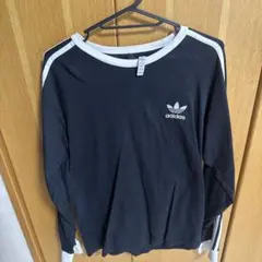 adidas ブラック 長袖 Tシャツ M