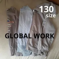 GLOBAL WORK　130　トップス まとめ売り　トレーナー　裏起毛なし