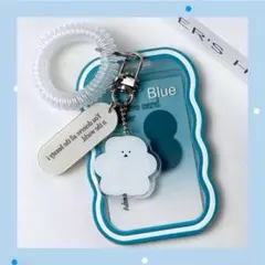 トレカケース キーホルダー 推し活 カードケース 定期入れ パスケース 韓国