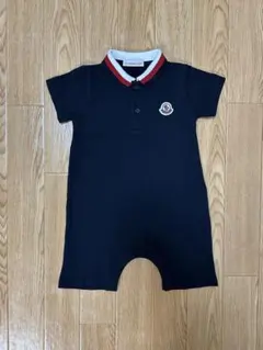 MONCLER ベビー ロンパース 76cm 9/12M 半袖 ネイビーのサムネイル