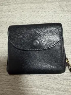 IL BISONTE ブラック 二つ折り財布