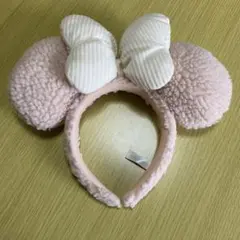 ミニー耳風カチューシャ ピンク