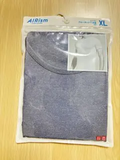 AIRism XL グレー Tシャツ