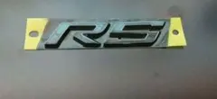 220クラウン トランク用RS エンブレム ブルーブラッククリヤ塗装