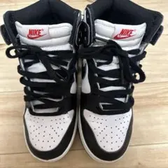 NIKE DUNKHIGH ダンクハイ パンダ白黒23cmブラック ホワイト人気のサムネイル