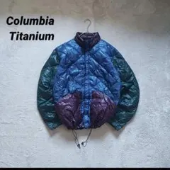 00s Columbia Titanium Down jacket 短丈 光沢