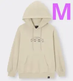 新品未開封　ちいかわ GU コラボパーカー M うさぎ　パツワレ　イメチェン