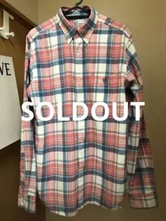 チェックネルシャツ