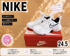 未使用 NIKE ナイキ エアハイツ ホワイト 24.5cmのサムネイル