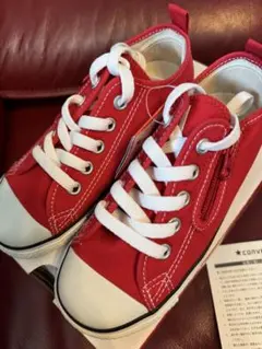 ★新品 CONVERSE ALL STAR スニーカー レッド 19cm★