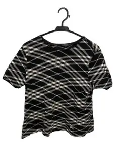 BURBERRY LONDON 半袖 Tシャツ ブラックチェック柄のサムネイル