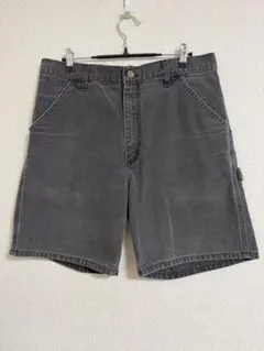 W34 Carhartt ダブルニー ショーツ ブラック 希少 高リセール - メルカリ