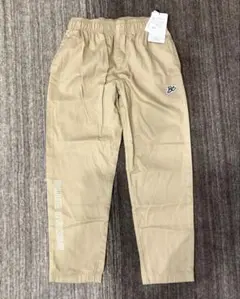 新品タグ付き130 キッズ ロングパンツ ベージュのサムネイル