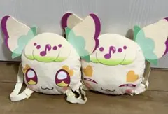 キミプリ【プリルン】ぬいぐるみフェイスリュック　2個セット　限界値下　ラスト1品