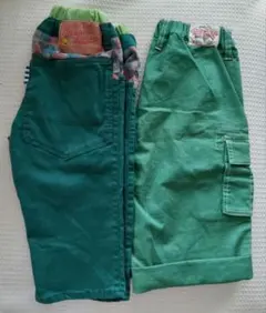 BREEZEなど 男の子 ハーフパンツ 2枚セット