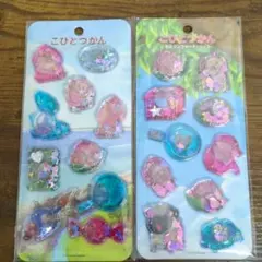 【国内正規品】こびとづかん キラリンウォーターシール/２種セット