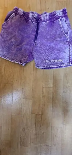 ★完売商品★WHIMROTH 紫色ケミカルショートパンツ