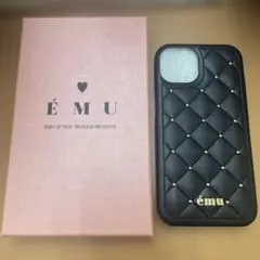 MIUMIU ミュウミュウ iPhone13Pro ケース 黒 キルティング - メルカリ