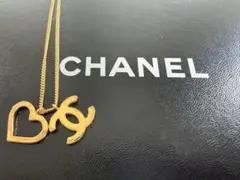 新品仕上げ　CHANEL ココマーク ハート ネックレス ゴールド　シャネルのサムネイル