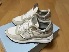 PHILIPPE MODEL スニーカー 35 ホワイト/シルバー