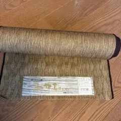 未使用 着物反物 ウール混 みやさきもの 和装生地