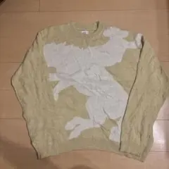 BDG ニットセーター ベージュ 古着ニット XL