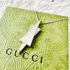 90s GUCCI ネックレス 六芒星 スターオブダビデ 正規品 レア 希少