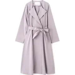 【新品】NATURAL BEAUTY BASIC 折り返しラペルノーカラーコート