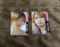 Hey!Sey!JUMP トレカ　薮宏太　高木雄也