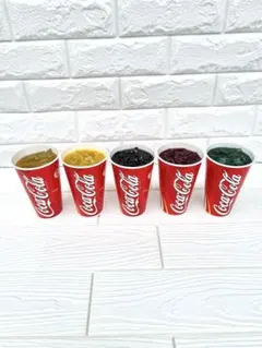 食品サンプル コーラ メロンソーダ セット レトロ 紙コップ - メルカリ