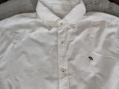 アーノルドパーマーホワイト ボタンダウンメンズ半袖シャツ