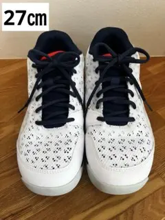 プリンス　テニスシューズ ホワイト/ネイビー　27㎝