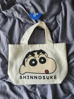しんのすけ トートバッグ キャンバス クレヨンしんちゃん 人気商品 太宰府限定