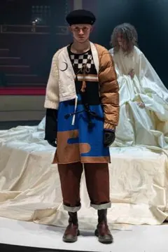 激レア アンダーカバー 蜘蛛巣城 MA-1 中綿 リバーシブル 黒澤明 三船