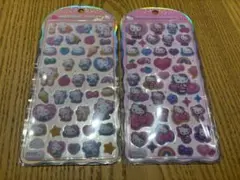 ハローキティ　コットンパフィシール　2セット