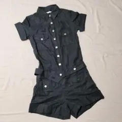 【美品】MARK&LONA オールインワン　ゴルフウェア　黒のサムネイル