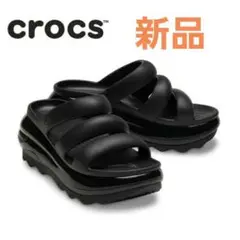 専用★百太郎侍様★　新品 crocs レディース 厚底 スポーツサンダル24cm