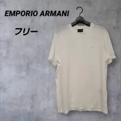 EMPORIO ARMANI ホワイト Tシャツ 【フリー】メンズ
