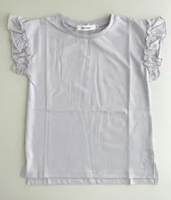 新品未使用タグ付き◆スラップスリップ◆袖フリルTシャツ110