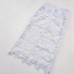 mystrada マイストラーダ◇New配色レースタイトスカート 花柄刺繍 Mのサムネイル