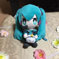 初音ミク★超特大ぬいぐるみ&ホルダー★廃盤品《 Σ 早い者勝ちです！！》