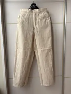 28_COMME des GARÇONS HOMME アイボリー パンツ M